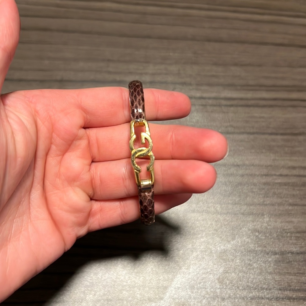 Firenze Purple Snake Skin Bracelet